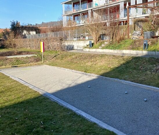 Boule spielen in der Stadmatte
